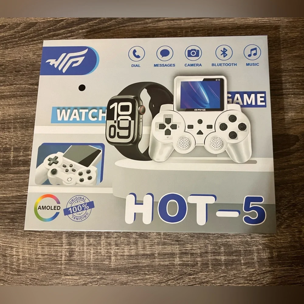 HOT-5 Gaming Console and Smart Watch Bundle